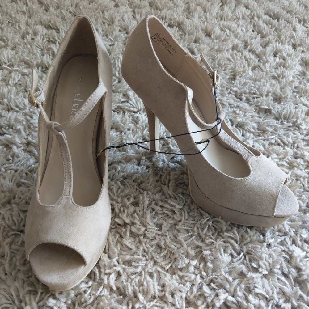 Charming Charlie platform heels